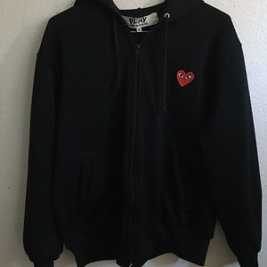 PLAY CDG ZIP UP